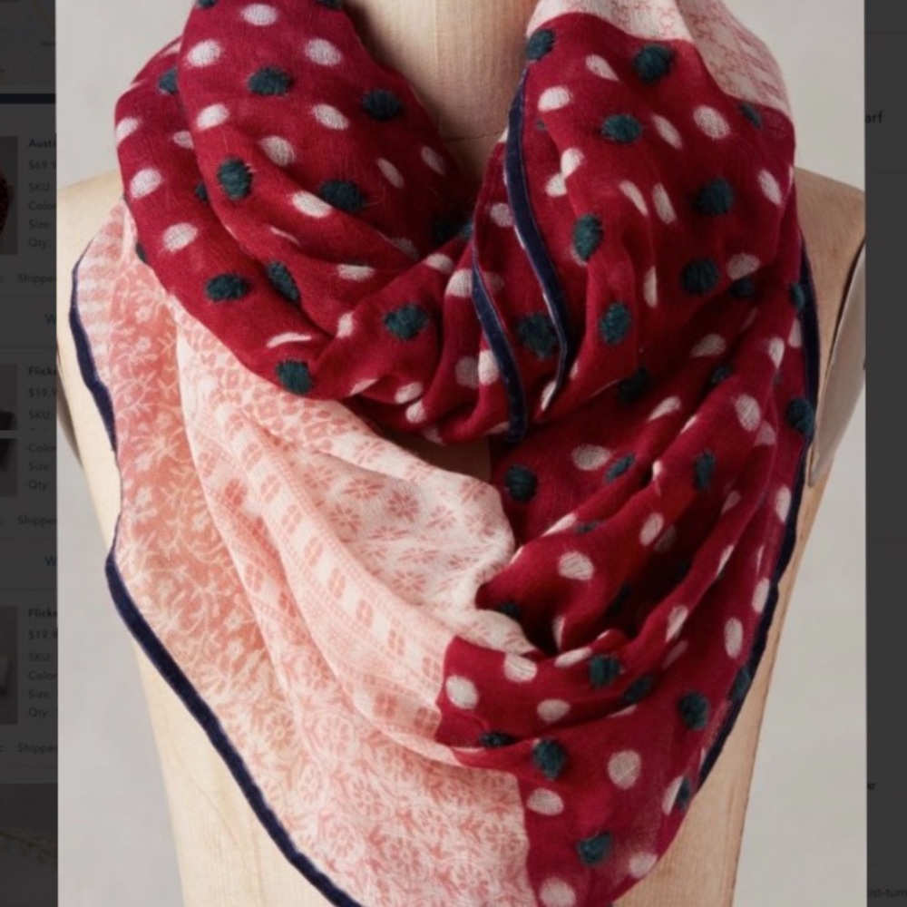 Anthropologie infinity scarf